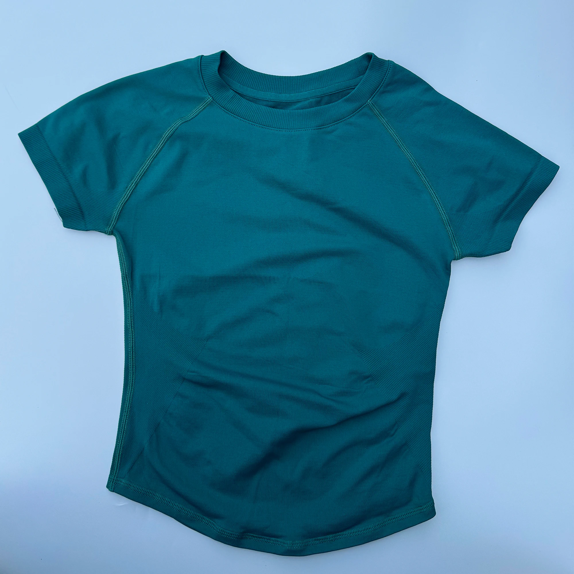 Sport Short Sleeve Top Seamless Yoga Leotard Clothing Women Running Sports T Shirt Workout Shirts Fitness Sports Vest