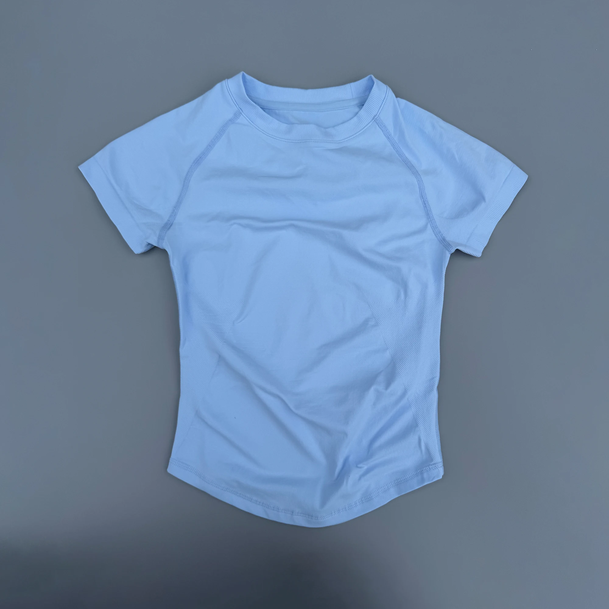 Sport Short Sleeve Top Seamless Yoga Leotard Clothing Women Running Sports T Shirt Workout Shirts Fitness Sports Vest