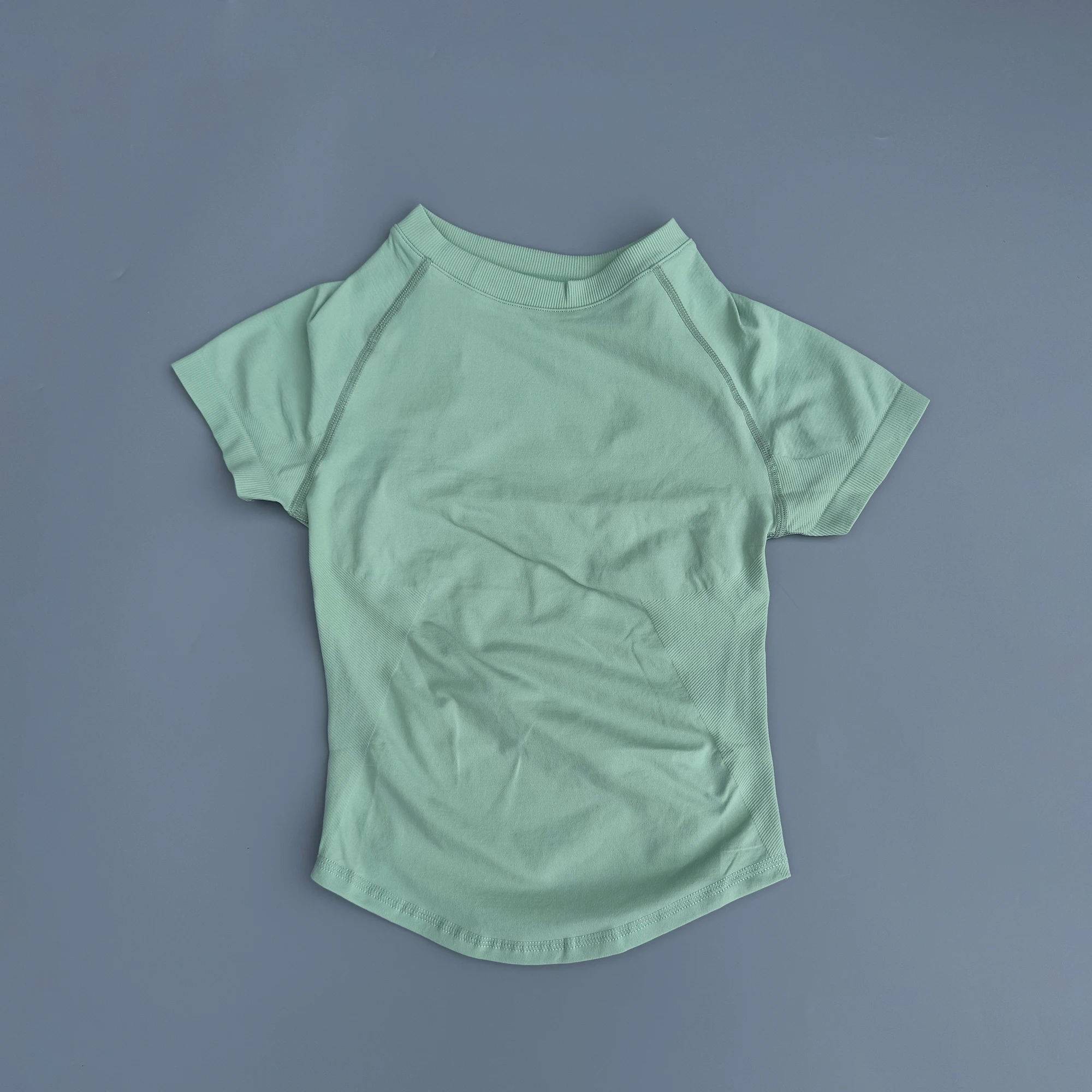 Sport Short Sleeve Top Seamless Yoga Leotard Clothing Women Running Sports T Shirt Workout Shirts Fitness Sports Vest