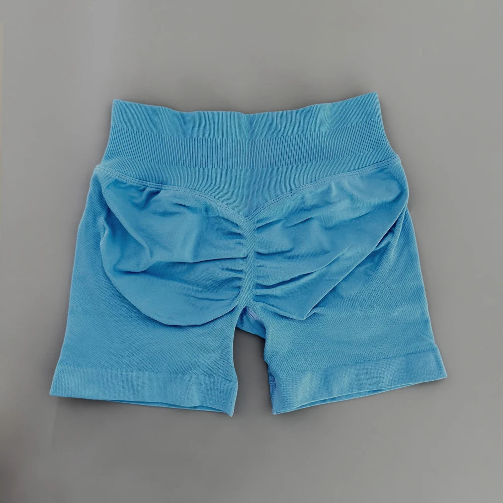 Peach Hip Lifting Sports Shorts Women High Waist and Waist Tightening Slimming Running Hip Speed Drying Three Point Tight Pants