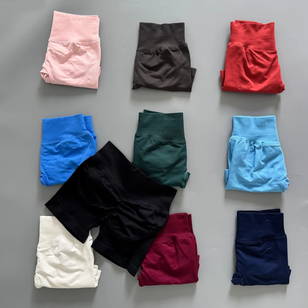 Peach Hip Lifting Sports Shorts Women High Waist and Waist Tightening Slimming Running Hip Speed Drying Three Point Tight Pants
