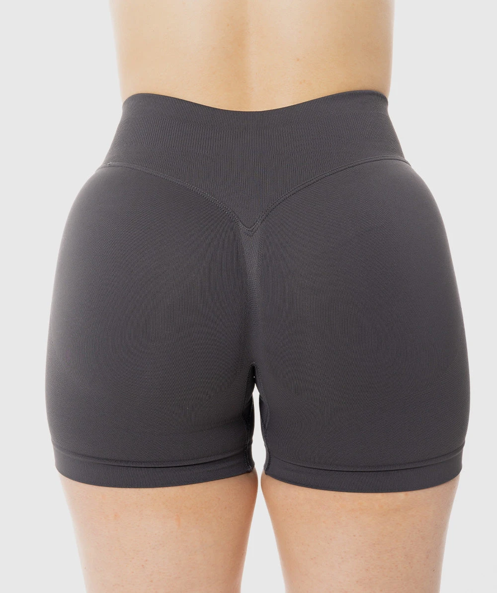 Peach Hip Lifting Sports Shorts Women High Waist and Waist Tightening Slimming Running Hip Speed Drying Three Point Tight Pants
