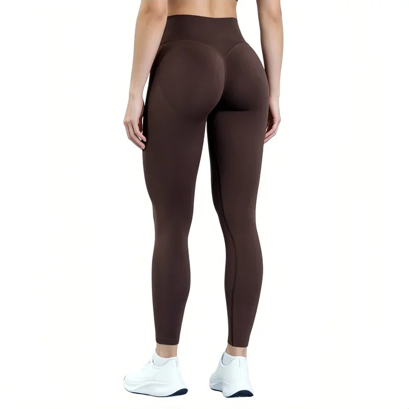 HISTELLO Vision Leggings Seamless Women Cross Waist Yoga Tights Butt Lifting Sports Pants Fitness Pilates Workout Gym Leggings