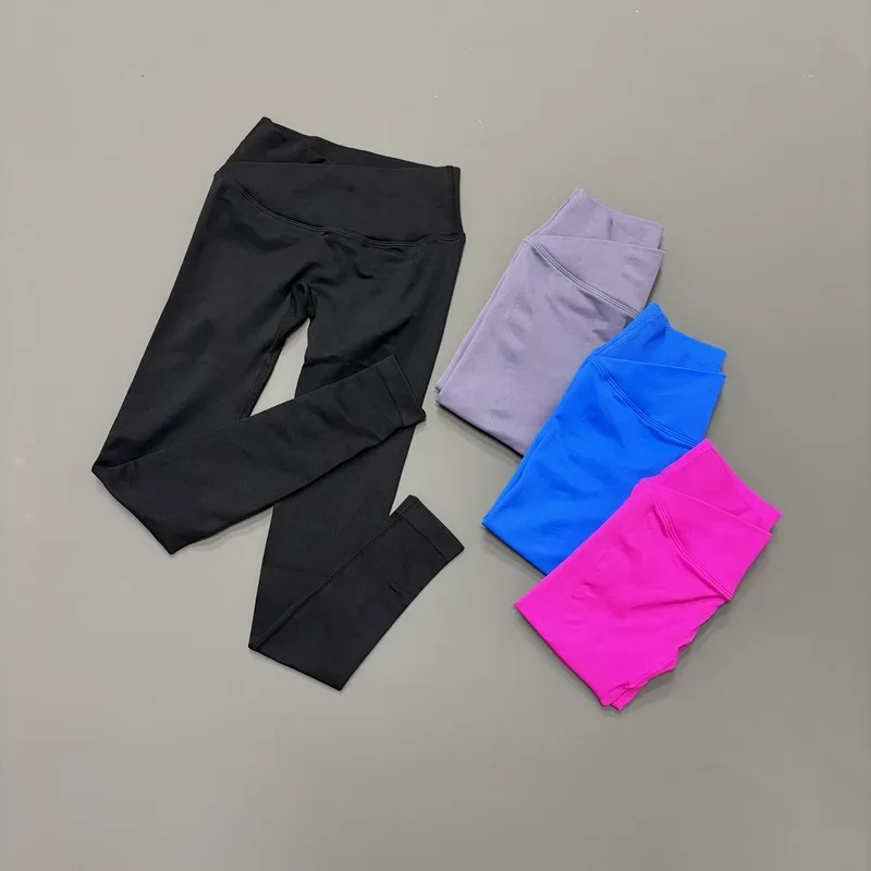 HISTELLO Vision Leggings Seamless Women Cross Waist Yoga Tights Butt Lifting Sports Pants Fitness Pilates Workout Gym Leggings