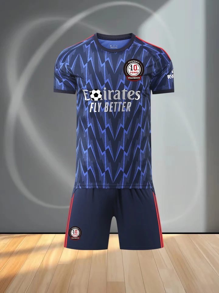 High-quality Breathable T-Shirt and Shorts Football Set