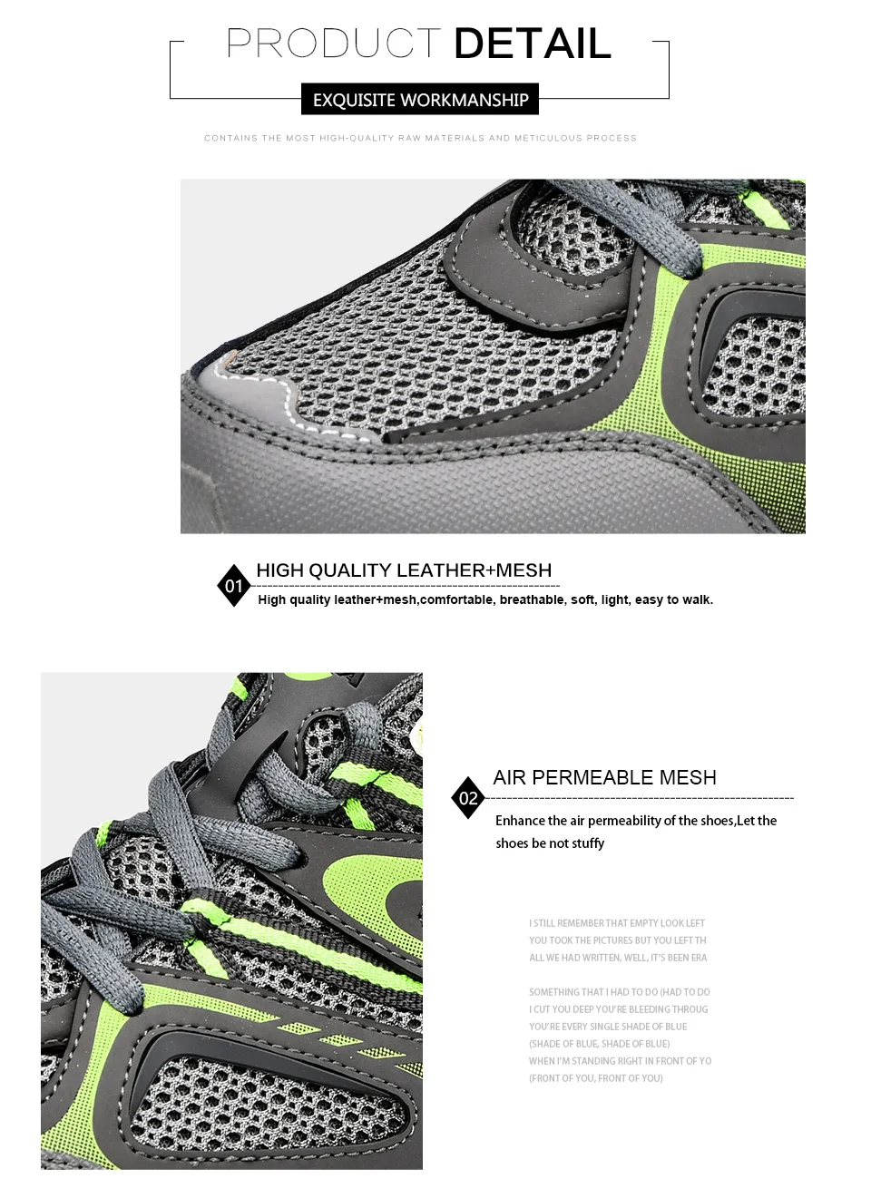 BONA New Arrival Classics Style Men Running Shoes Cow Split Mesh Men Sport Shoes Lace Up Outdoor Jogging Shoes