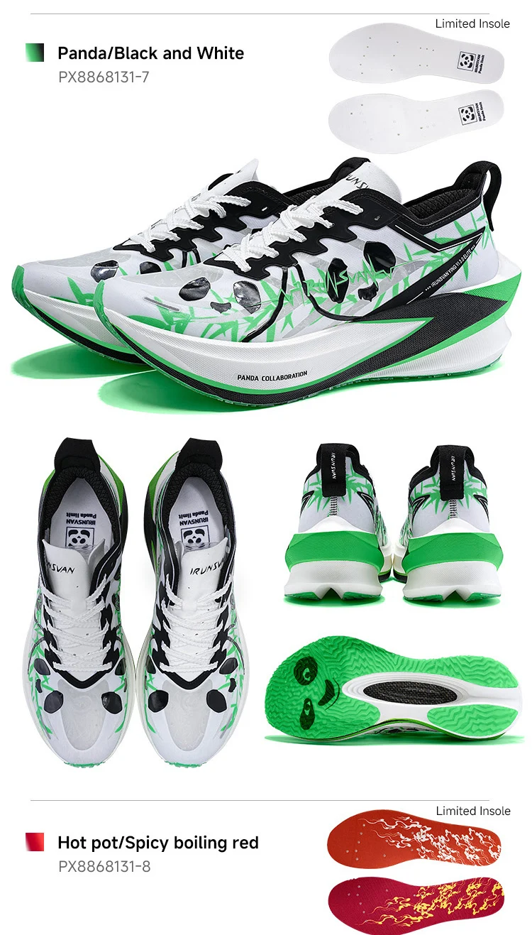 IRUNSVAN Carbon Plate Racing Shoes Marathon Running Shoes Training Shoes Breathable Cushioning Unisex 131