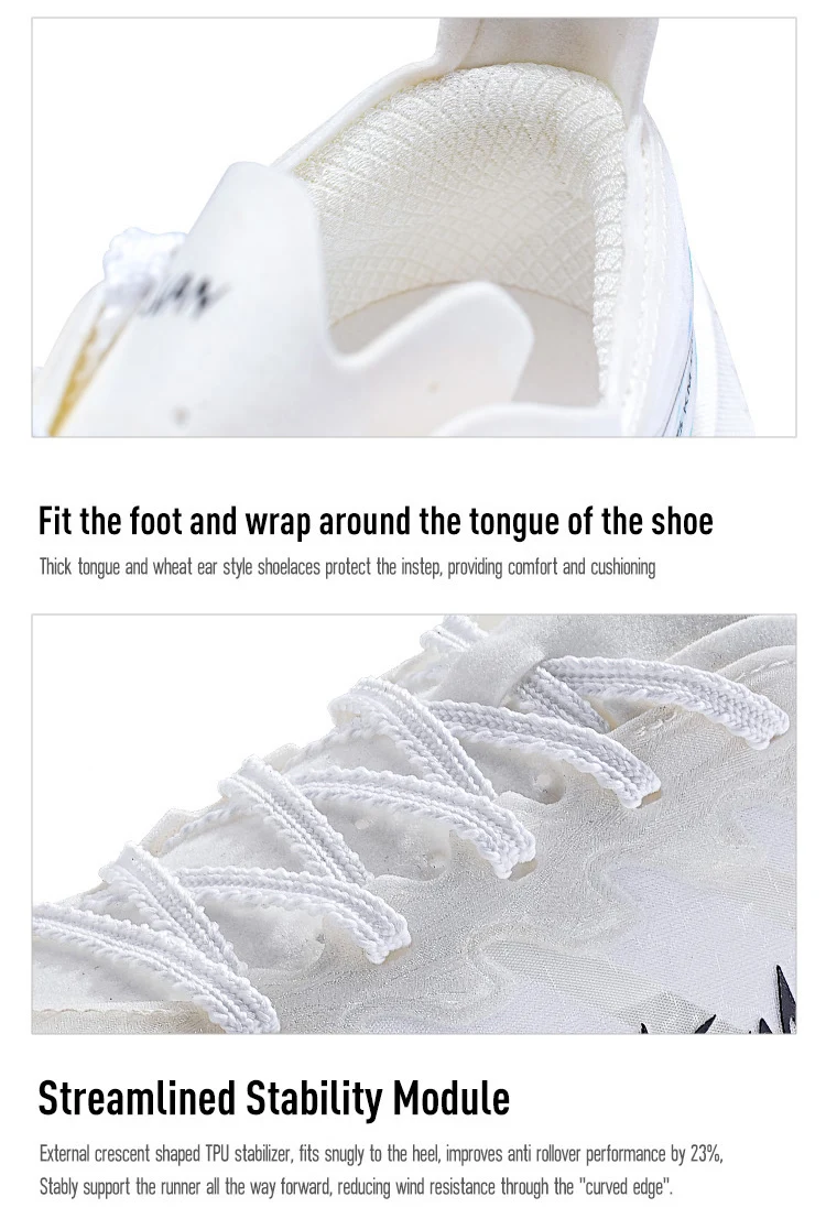 IRUNSVAN Carbon Plate Racing Shoes Marathon Running Shoes Training Shoes Breathable Cushioning Unisex 131