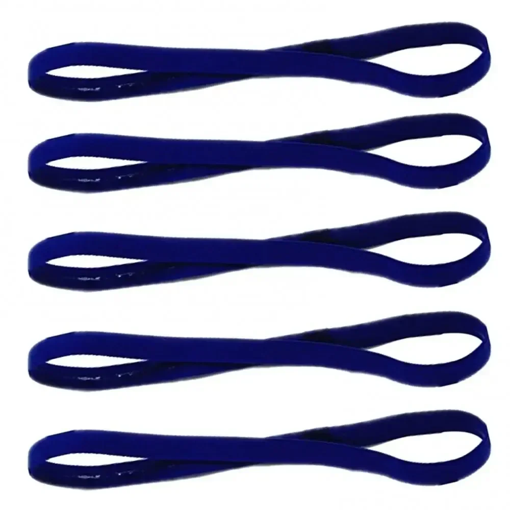 2PC Sports Headband Girls Sport Anti-slip Elastic Rubber Sweatband Candy Women Men Yoga Hair Bands Football Run Football Fitnes