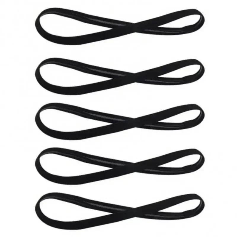2PC Sports Headband Girls Sport Anti-slip Elastic Rubber Sweatband Candy Women Men Yoga Hair Bands Football Run Football Fitnes