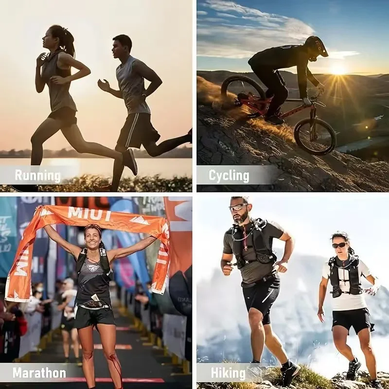 New Running Water Bottle Storage Vest Lightweight Running Vest Reflective Hydration Water Chest Pack With Phone Holder