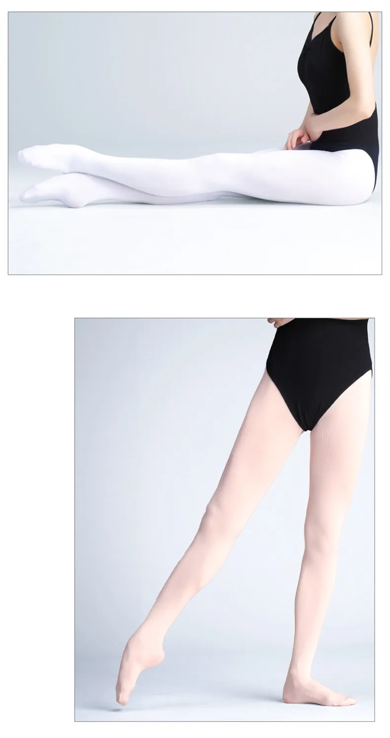 Girls Woman Ballet Tights Dance Ballet Stockings Seamless Tight Dance Pantyhose Pink Tights Ballet Stocking For Dancing 80D