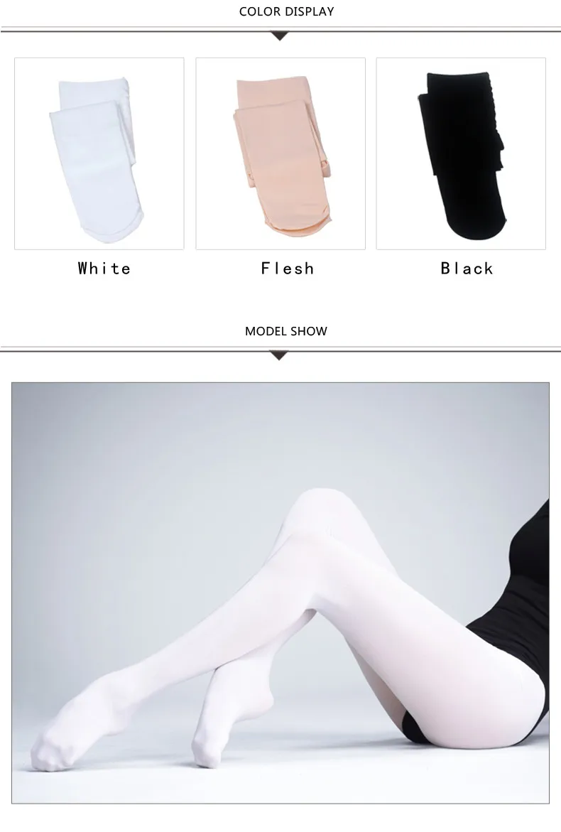 Girls Woman Ballet Tights Dance Ballet Stockings Seamless Tight Dance Pantyhose Pink Tights Ballet Stocking For Dancing 80D