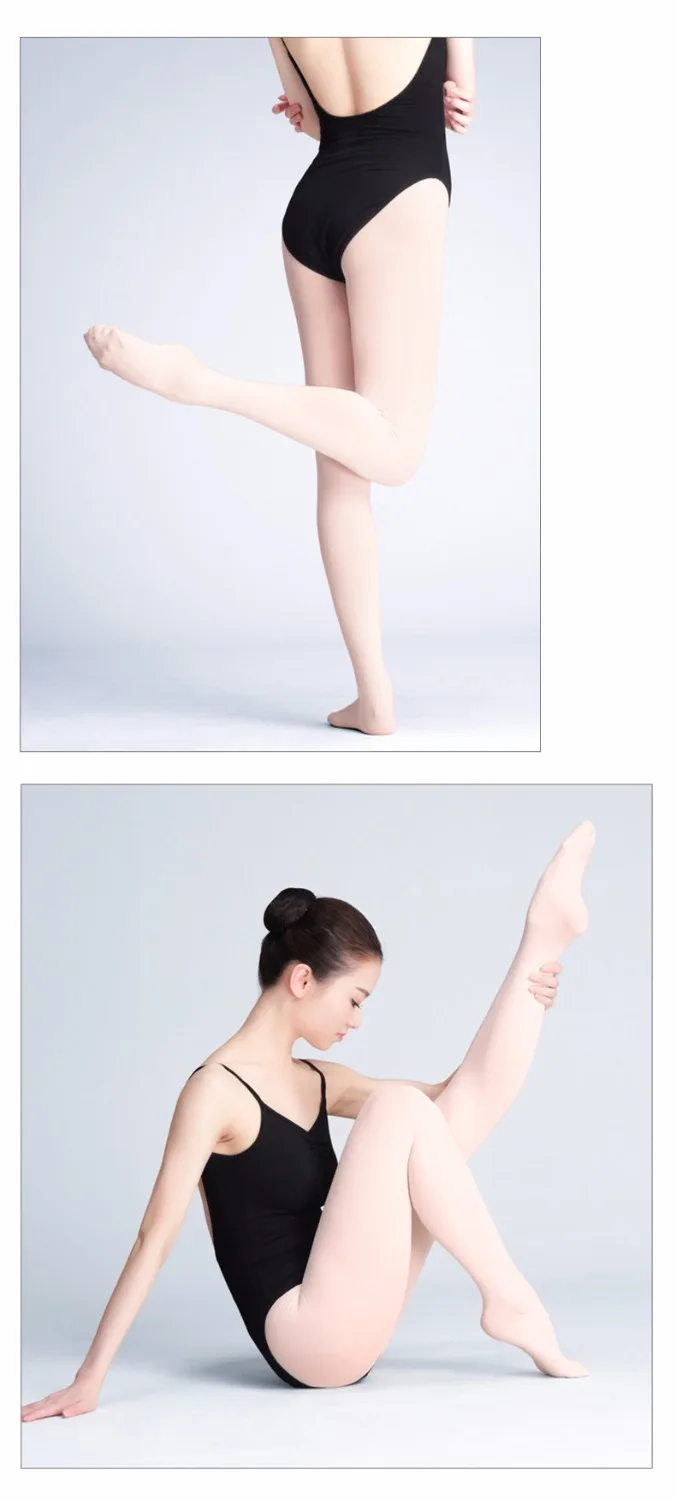 Girls Woman Ballet Tights Dance Ballet Stockings Seamless Tight Dance Pantyhose Pink Tights Ballet Stocking For Dancing 80D
