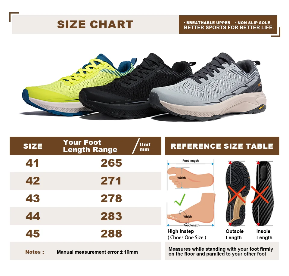 Baasploa Men Climbing Shoes Brand Mesh Breathable Lightweight Hiking Sneakers Male Casual Anti-Skid Wear-Resistant Outdoor Shoes