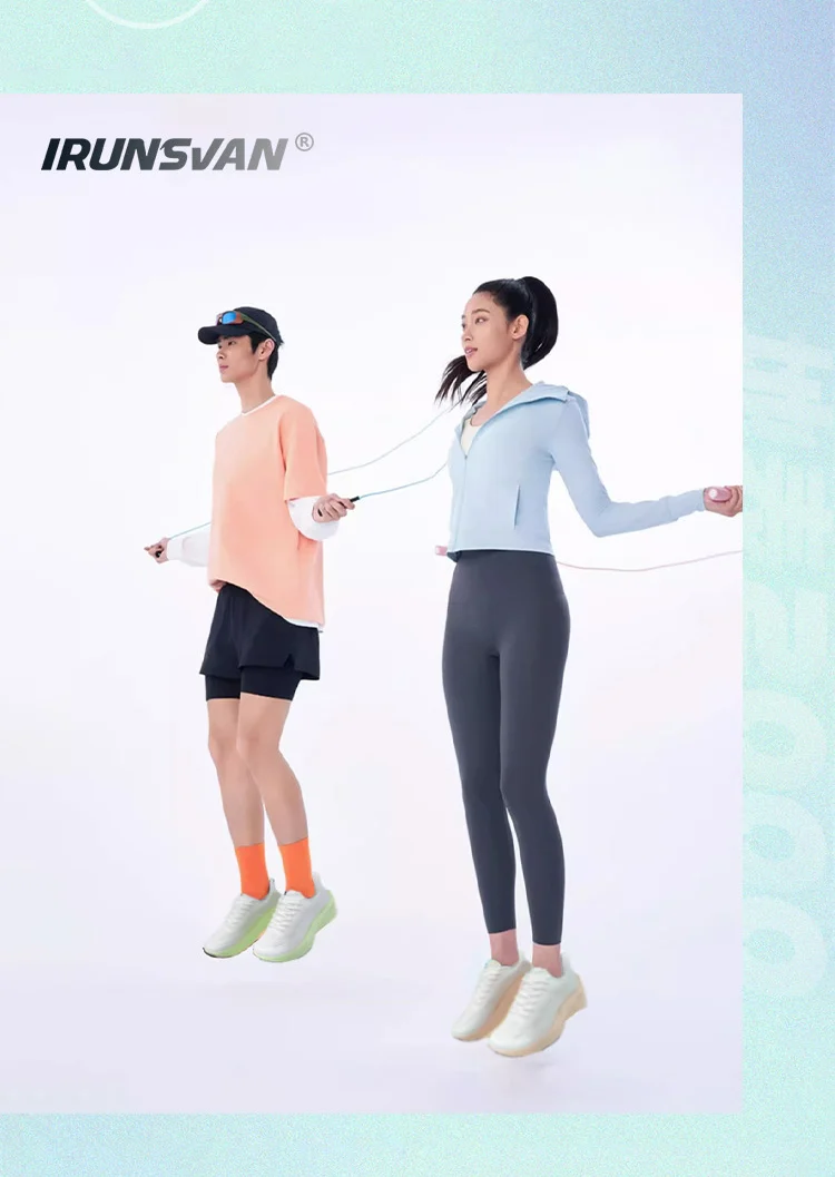 IRUNSSurface People's Light Running Shoes Full Palm Carbon Plate Sports Shoes Breathable Marathon Men's and Women's Styles