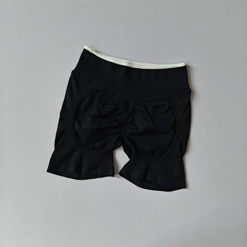 Gym Shorts Women Fitness Sports Biker High Waisted Shorts Running Yoga Shorts Workout Scrunch Butt Seamless Workout Tight