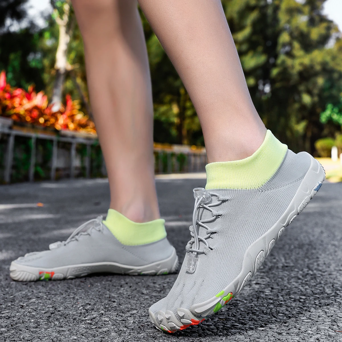 Light Weight Lifting Training Shoe Designer Five Fingers Yoga Shoe Comfortable Soft Sole Non-slip Fitness Shoe