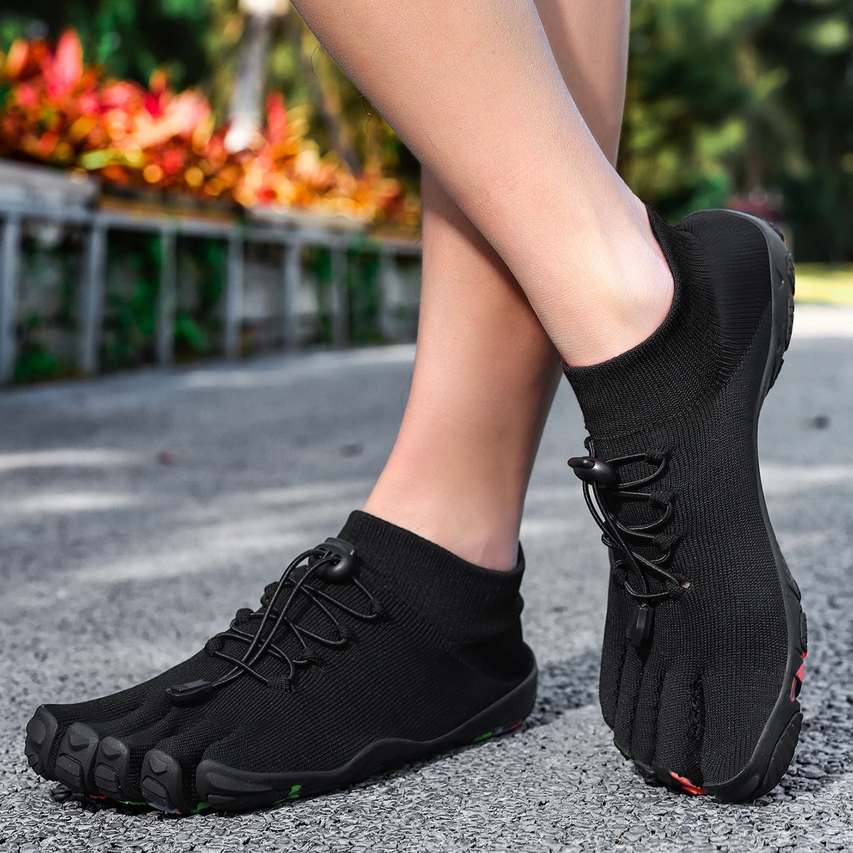 Light Weight Lifting Training Shoe Designer Five Fingers Yoga Shoe Comfortable Soft Sole Non-slip Fitness Shoe