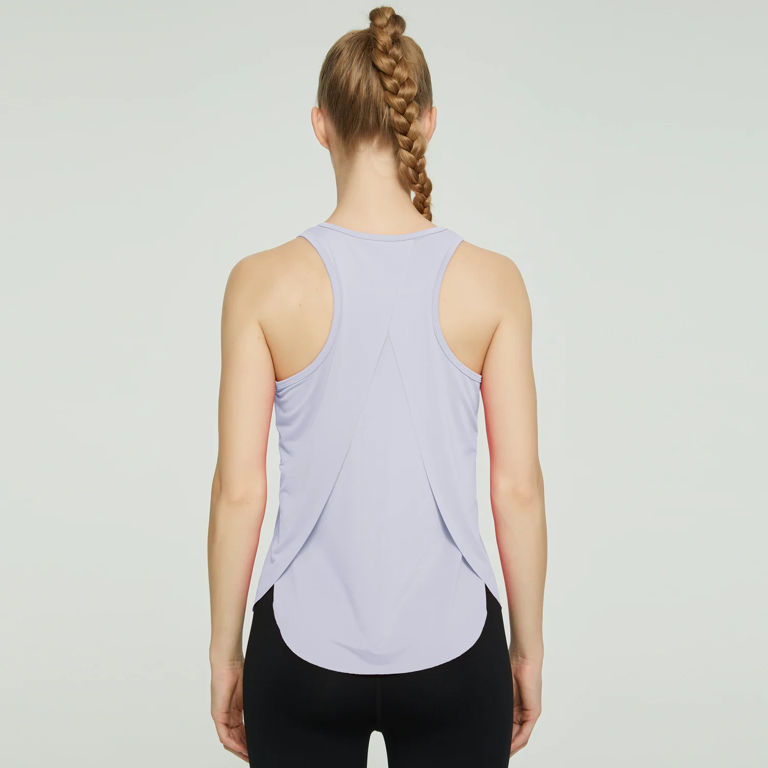 Women Sleeveless Yoga Tops Mesh Quick Dry Breathable Blouse Cover Up Gym Workout Cool T-Shirt Running Short Tank Crop Top