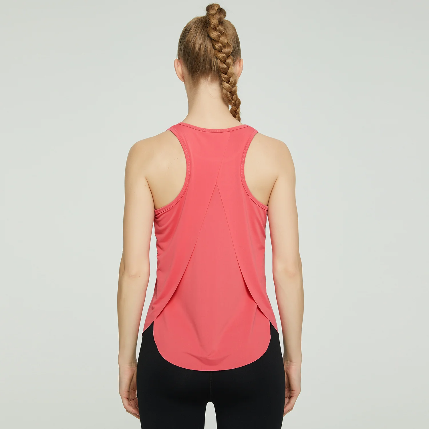 Women Sleeveless Yoga Tops Mesh Quick Dry Breathable Blouse Cover Up Gym Workout Cool T-Shirt Running Short Tank Crop Top