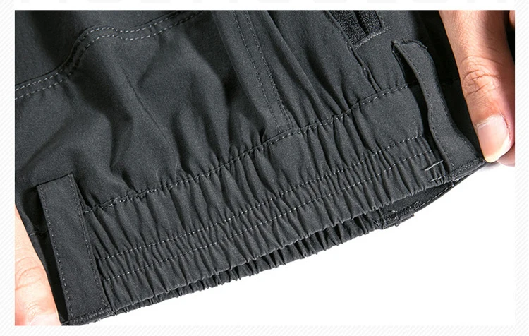 Mens Hiking Pants Convertible Lightweight Quick Dry Zip Off Fishing Safari Camping Travel Boy Scout Pants