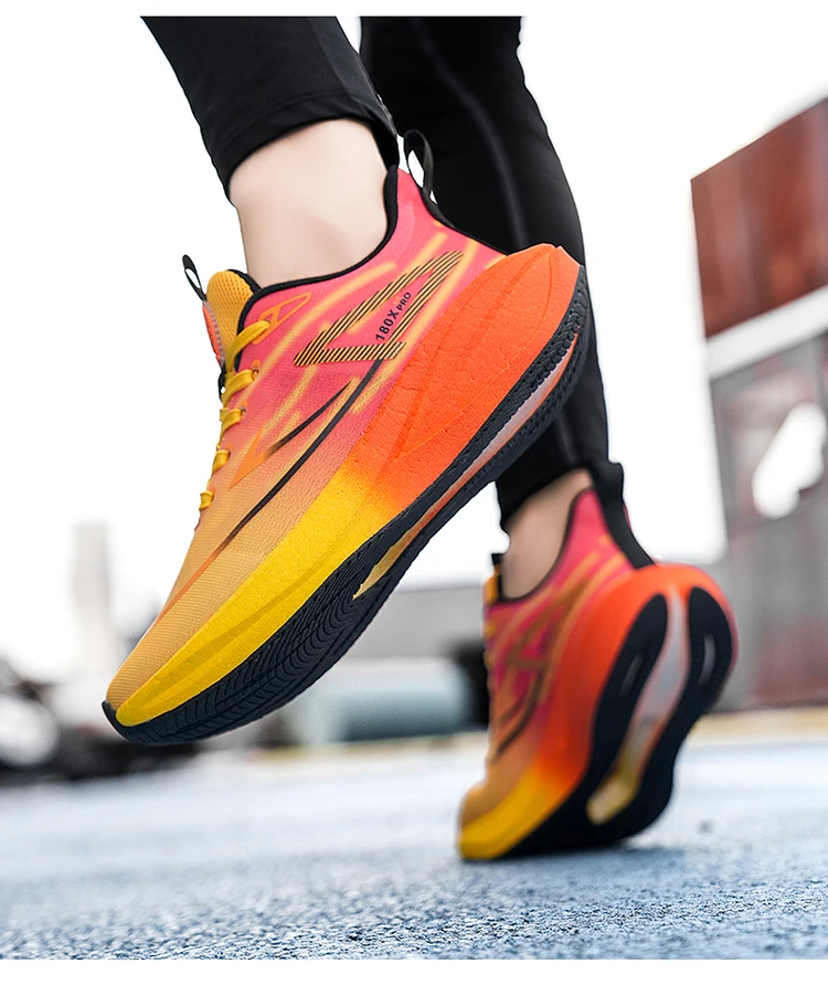 2026 New Men's and Women's Running Shoes Breathable Leisure Sports Shoes Non-Slip Cushioning Comfortable Tennis Shoes Male 36-45