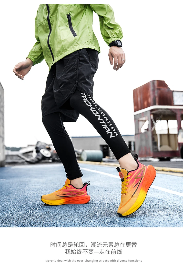 2026 New Men's and Women's Running Shoes Breathable Leisure Sports Shoes Non-Slip Cushioning Comfortable Tennis Shoes Male 36-45