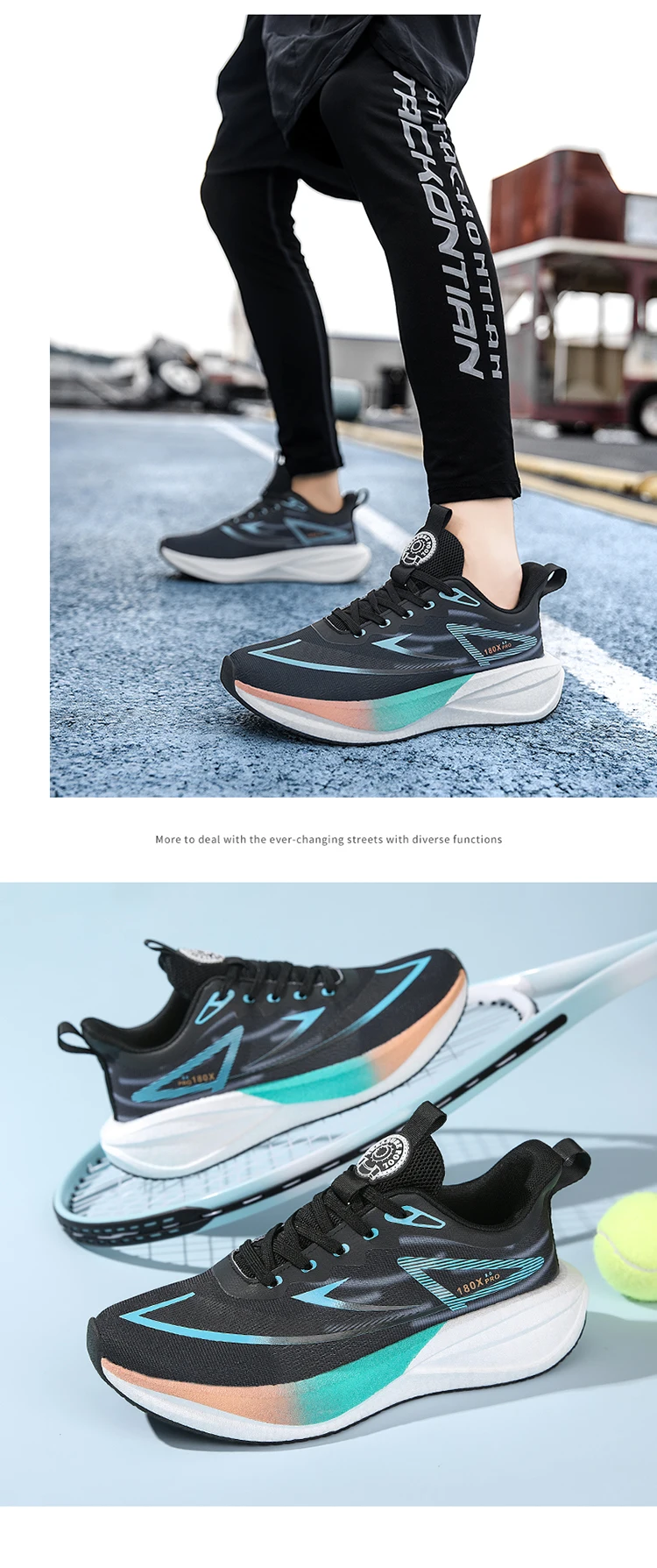 2026 New Men's and Women's Running Shoes Breathable Leisure Sports Shoes Non-Slip Cushioning Comfortable Tennis Shoes Male 36-45