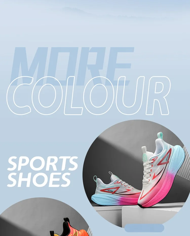 2026 New Men's and Women's Running Shoes Breathable Leisure Sports Shoes Non-Slip Cushioning Comfortable Tennis Shoes Male 36-45