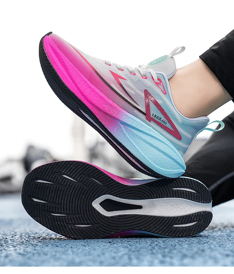 2026 New Men's and Women's Running Shoes Breathable Leisure Sports Shoes Non-Slip Cushioning Comfortable Tennis Shoes Male 36-45