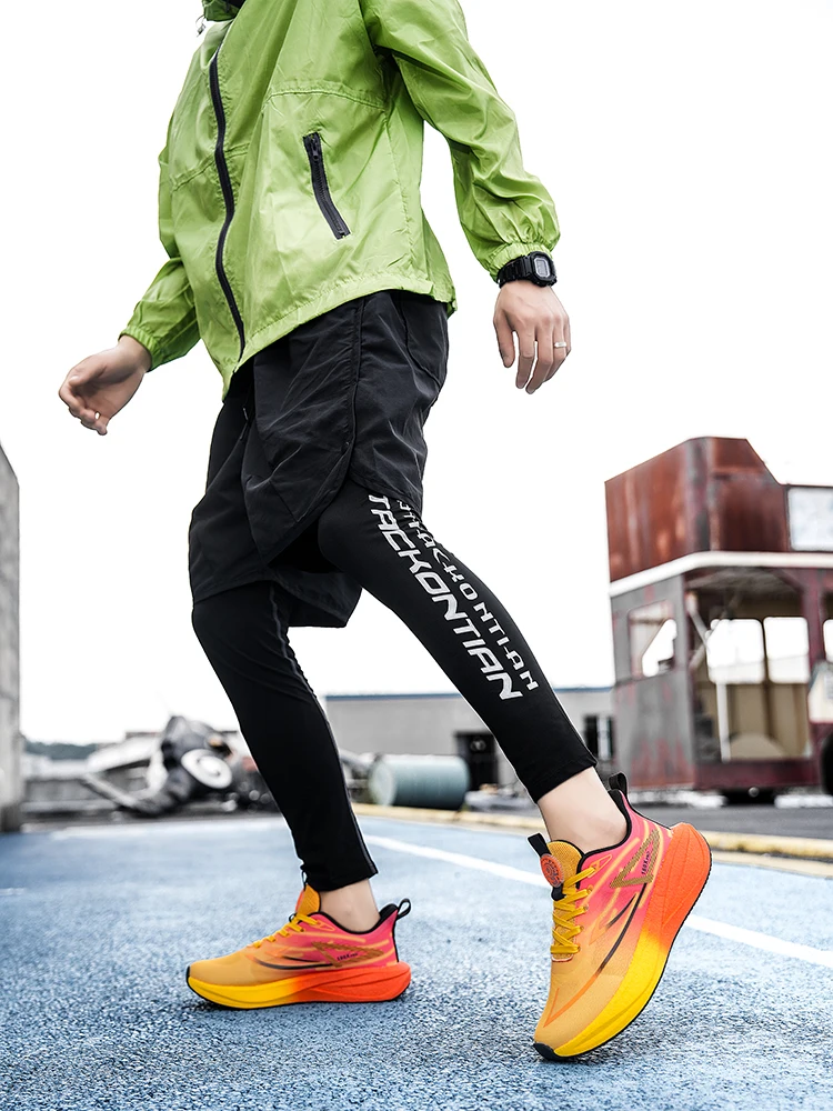2026 New Men's and Women's Running Shoes Breathable Leisure Sports Shoes Non-Slip Cushioning Comfortable Tennis Shoes Male 36-45