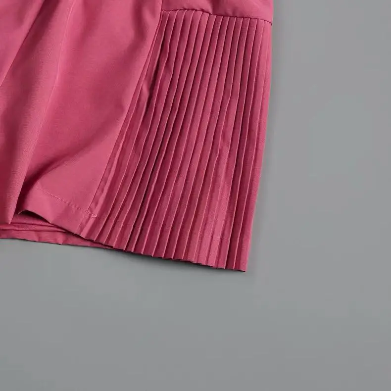 Women's Sports Shorts with Pockets, Quick-drying Shorts High-waisted Faux Two-piece Yoga Pants Running And Fitness Shorts summer