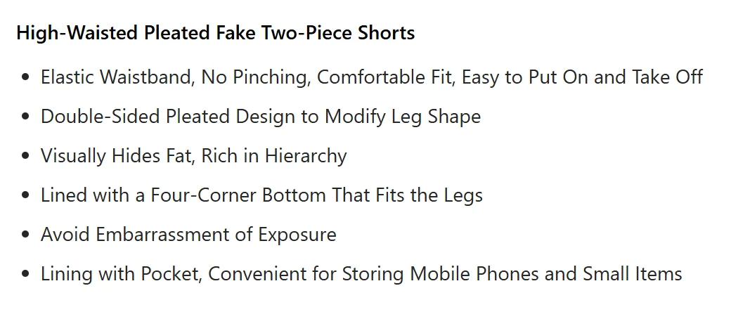 Women's Sports Shorts with Pockets, Quick-drying Shorts High-waisted Faux Two-piece Yoga Pants Running And Fitness Shorts summer