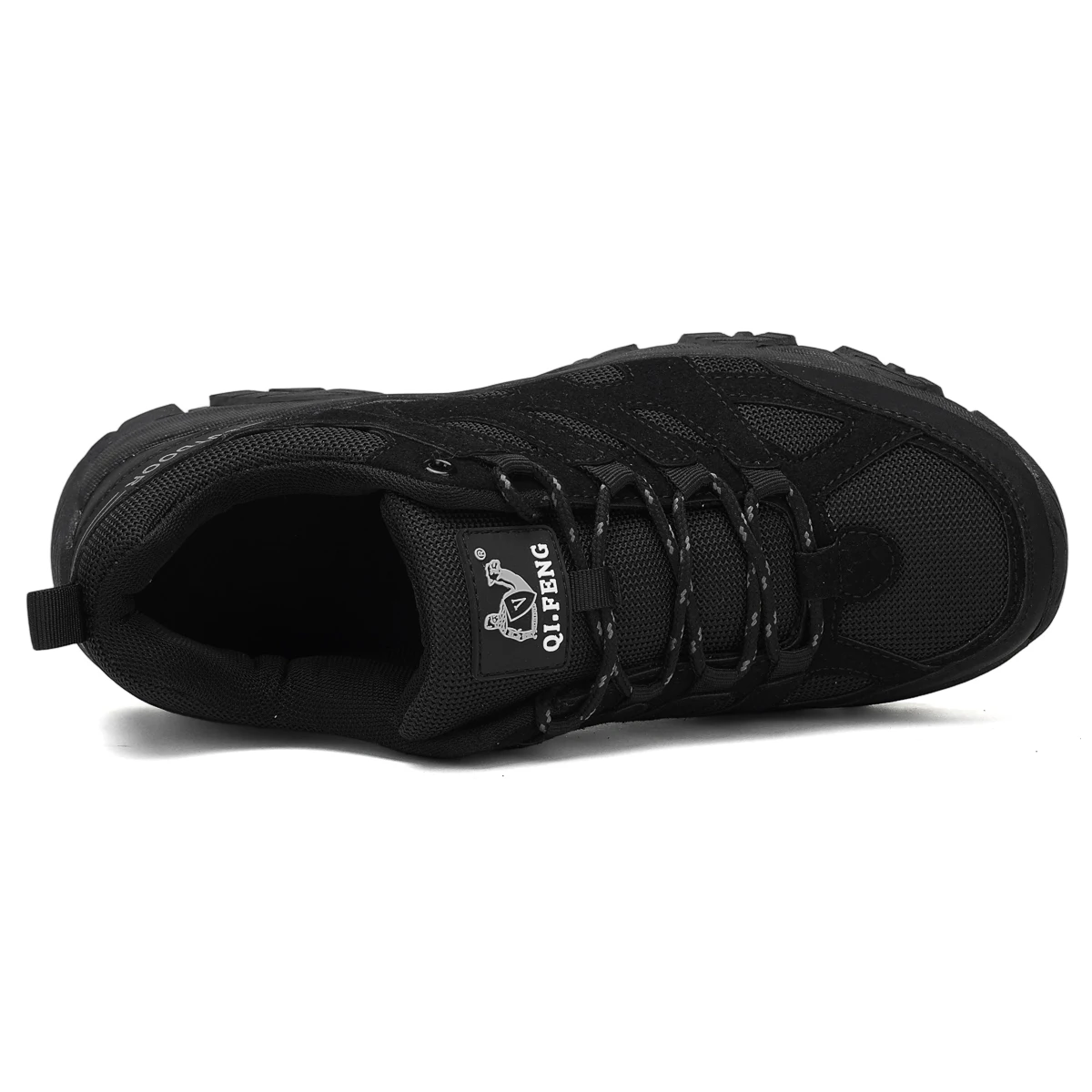 Men Off-Road Hiking Shoes Mountain Sneakers Winter Retro Leather Shoe Sport Outdoor Black Trail Running Footwear Low Top Spring