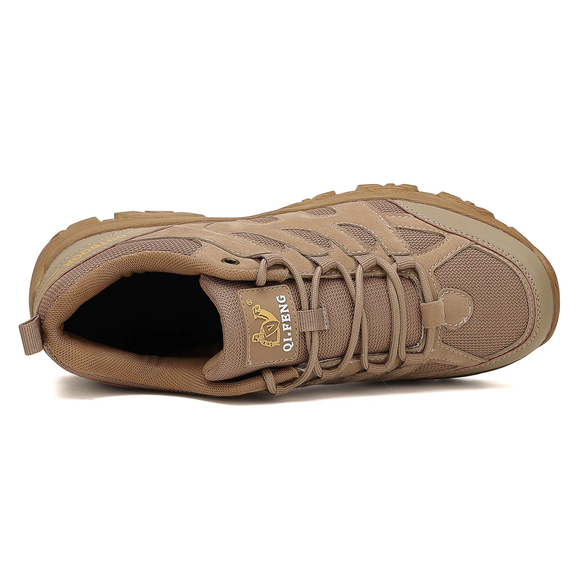 Men Off-Road Hiking Shoes Mountain Sneakers Winter Retro Leather Shoe Sport Outdoor Black Trail Running Footwear Low Top Spring