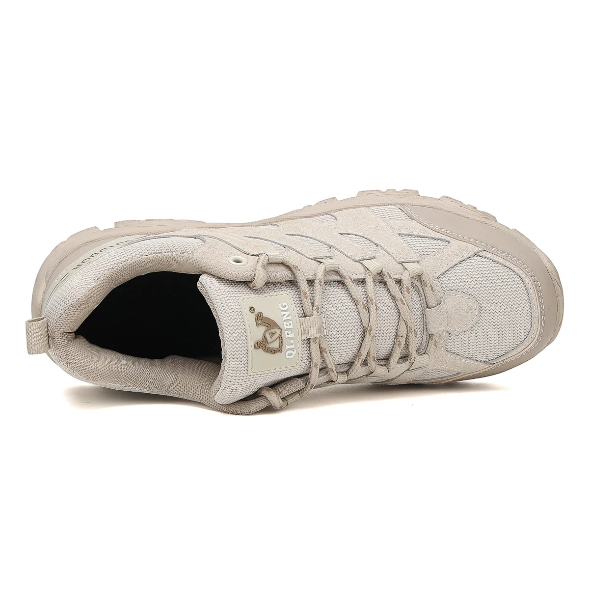 Men Off-Road Hiking Shoes Mountain Sneakers Winter Retro Leather Shoe Sport Outdoor Black Trail Running Footwear Low Top Spring