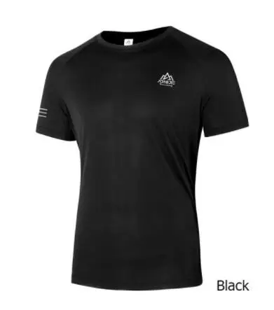AONIJIE L-FM5125 Men Male Sports Quick Drying T-shirt Short Sleeve Breathable Tees Tops Summer For Outdoor Running Gym Daily