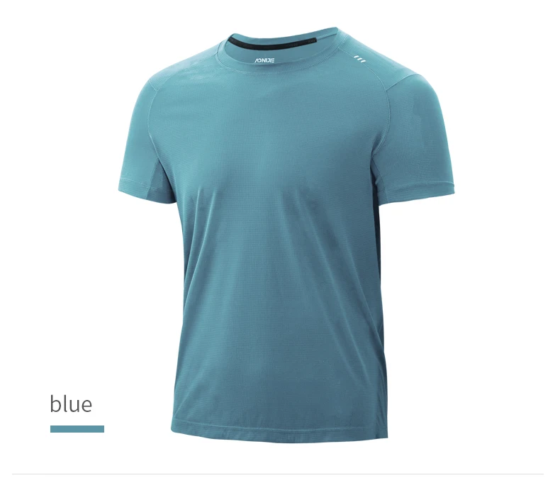 AONIJIE L-FM5125 Men Male Sports Quick Drying T-shirt Short Sleeve Breathable Tees Tops Summer For Outdoor Running Gym Daily