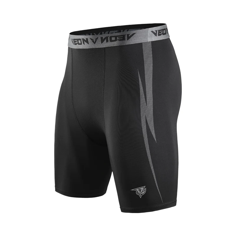 Veidoorn Compression Shorts Men Underwear Spandex Runnining Workout Athletic Leggings Sports Active Shorts