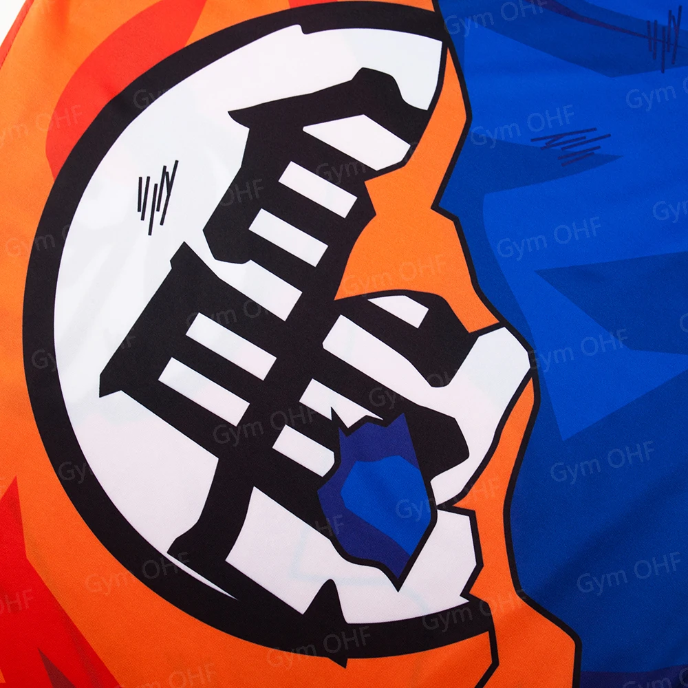 Men T-shirt Z Goku 3D Anime Cartoon Printed Tshirt Goku Image Men's Short Sleeve Gym Comfortable Top Comprehend Sport Shirts