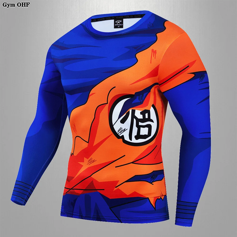 Men T-shirt Z Goku 3D Anime Cartoon Printed Tshirt Goku Image Men's Short Sleeve Gym Comfortable Top Comprehend Sport Shirts
