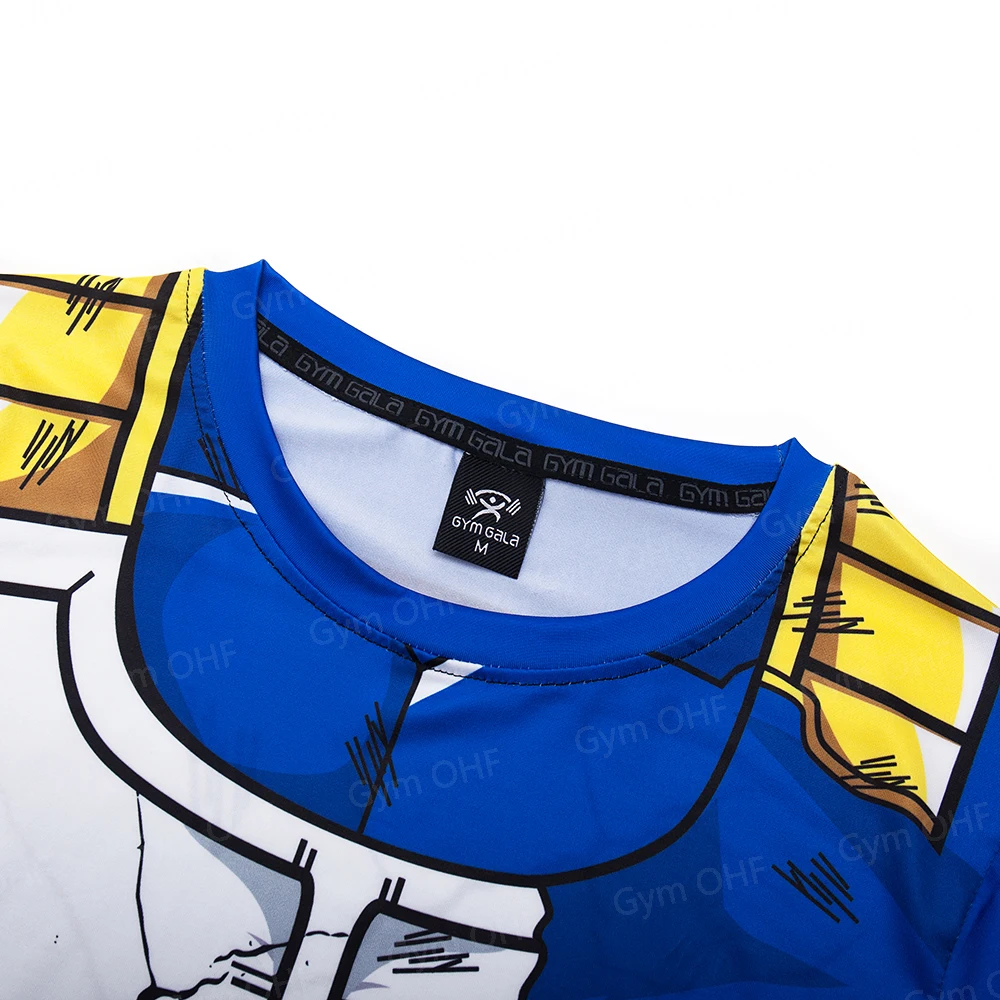 Men T-shirt Z Goku 3D Anime Cartoon Printed Tshirt Goku Image Men's Short Sleeve Gym Comfortable Top Comprehend Sport Shirts