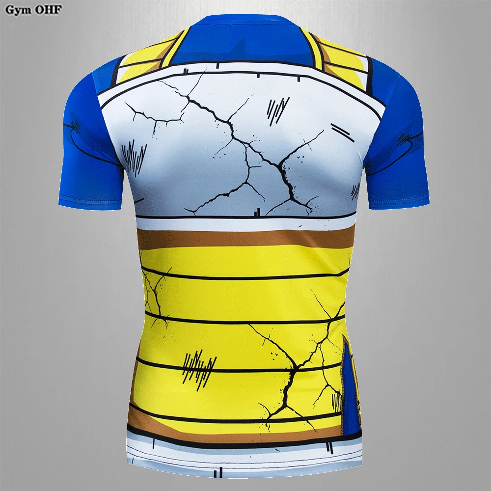 Men T-shirt Z Goku 3D Anime Cartoon Printed Tshirt Goku Image Men's Short Sleeve Gym Comfortable Top Comprehend Sport Shirts