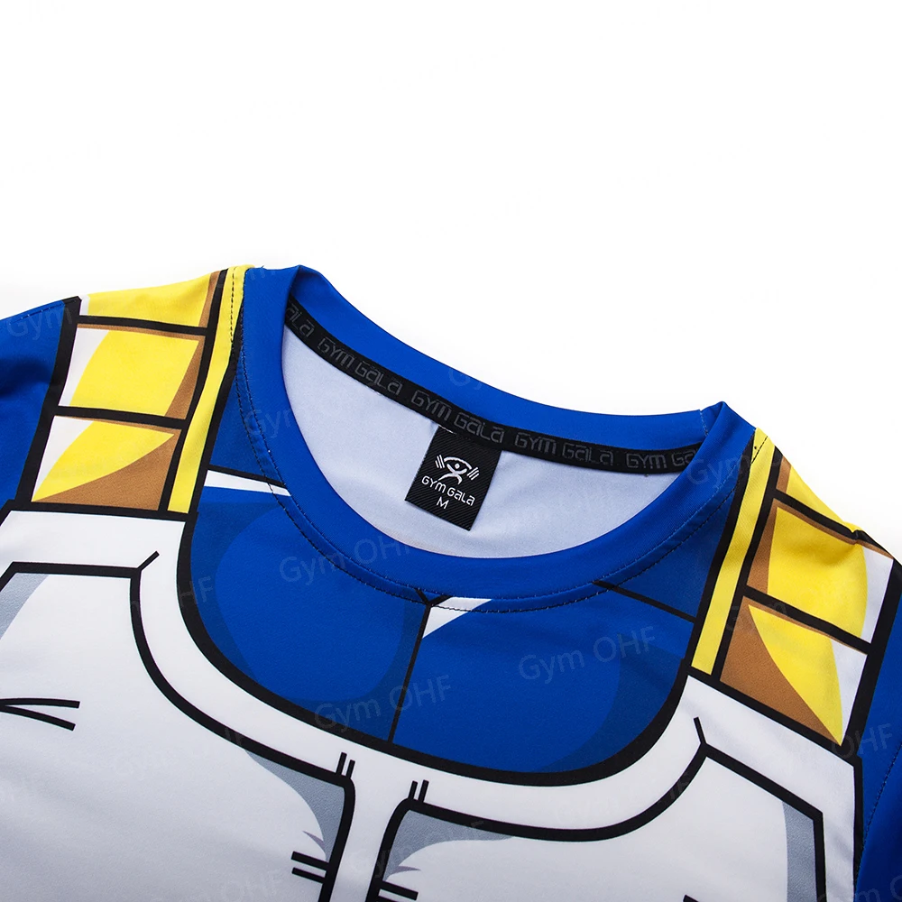 Men T-shirt Z Goku 3D Anime Cartoon Printed Tshirt Goku Image Men's Short Sleeve Gym Comfortable Top Comprehend Sport Shirts