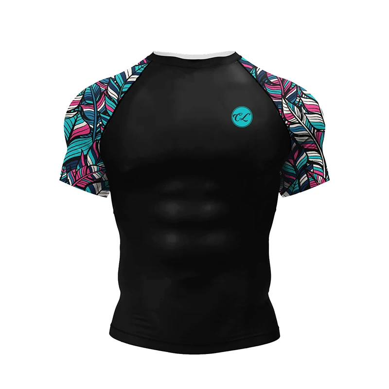 New Grappling Jiu Jitsu MMA T-shirt +Pants Set Rashguard For Men Bjj Boxing Jerseys Rash Guard MMA Shorts Boxeo Sport Clothing
