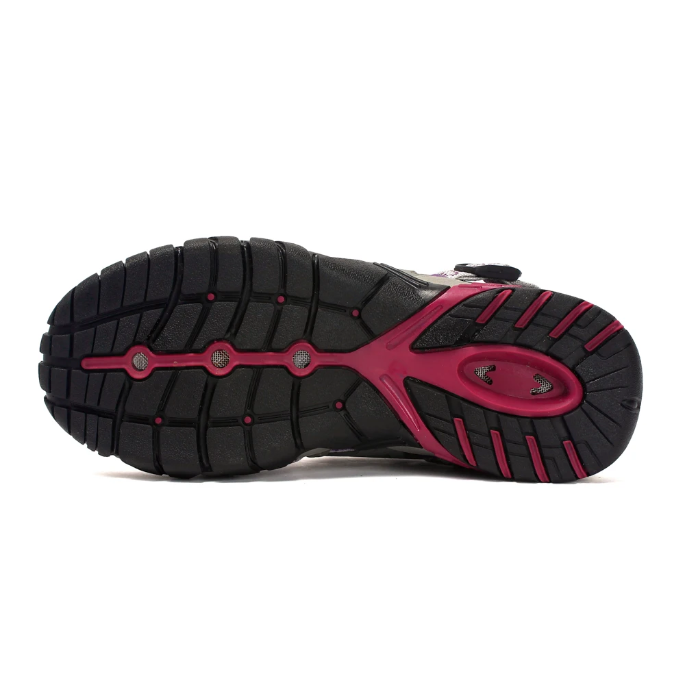 HIKEUP Outdoor Men Water Shoes Women Hiking Shoes Quick Dry Fast Interference Breathable Non-slip Rubber Sole PU Walking Shoe