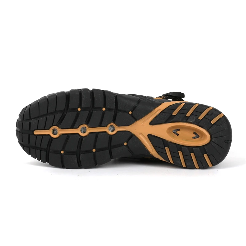 HIKEUP Outdoor Men Water Shoes Women Hiking Shoes Quick Dry Fast Interference Breathable Non-slip Rubber Sole PU Walking Shoe