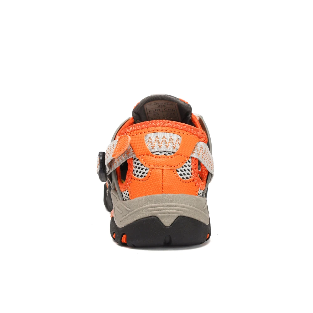 HIKEUP Outdoor Men Water Shoes Women Hiking Shoes Quick Dry Fast Interference Breathable Non-slip Rubber Sole PU Walking Shoe