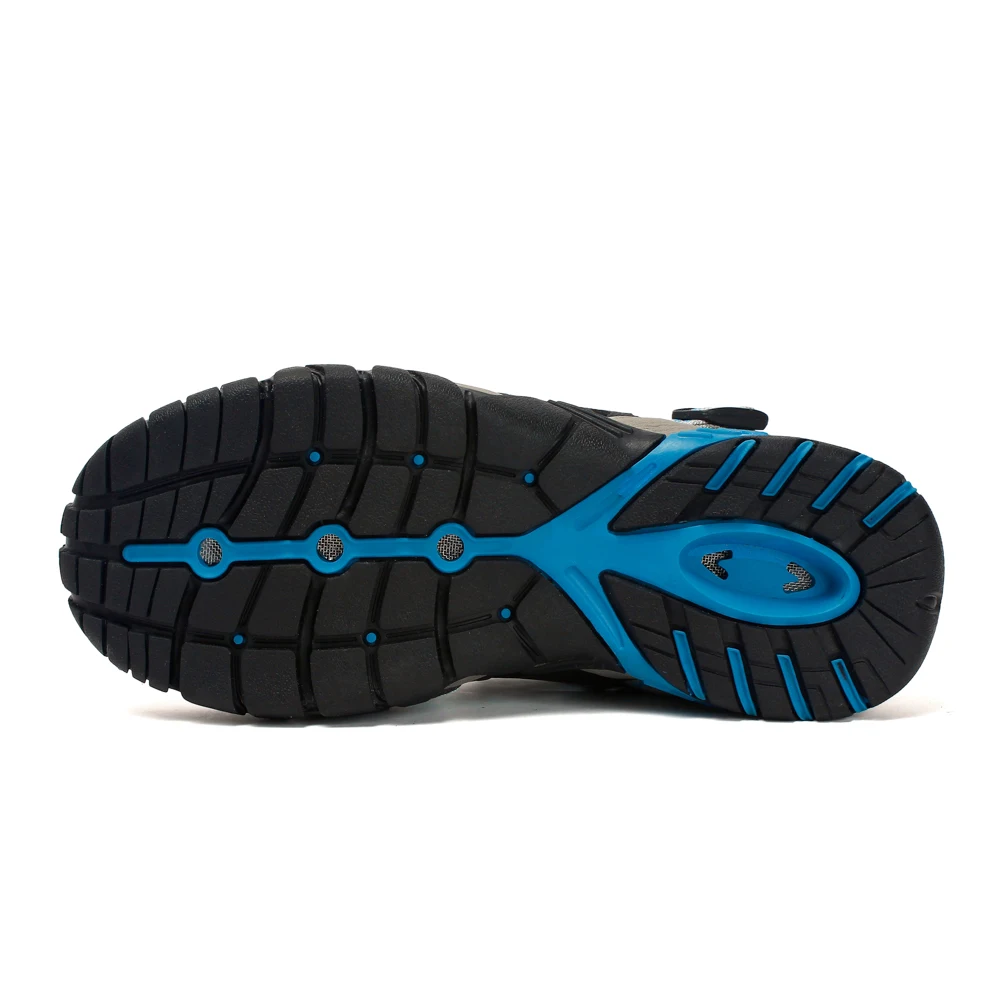 HIKEUP Outdoor Men Water Shoes Women Hiking Shoes Quick Dry Fast Interference Breathable Non-slip Rubber Sole PU Walking Shoe